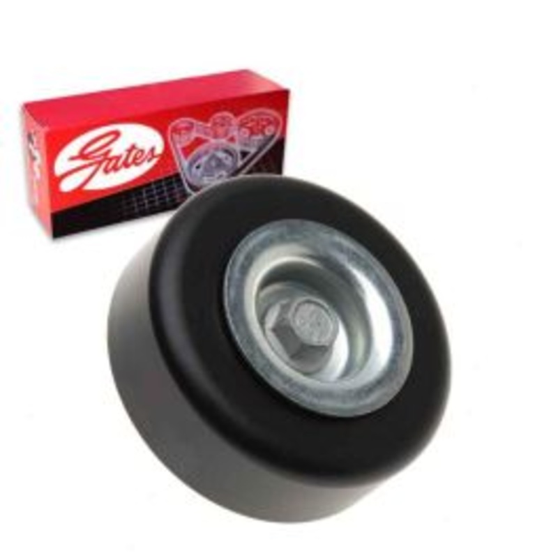 Gates DriveAlign Drive Belt Idler Pulley for 2015-2019 GMC Sierra 2500 HD 6.0L V8