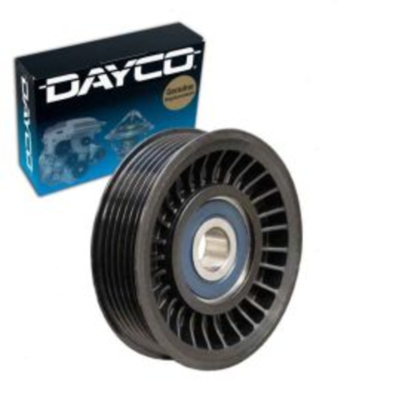Dayco Grooved Pulley Drive Belt Idler Pulley for 2003-2013 Lincoln Navigator 5.4L V8