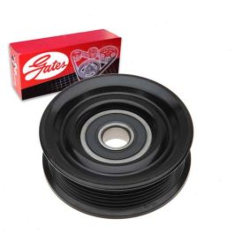 Gates DriveAlign Grooved Pulley Drive Belt Idler Pulley for 2003-2014 Lincoln Navigator 5.4L V8