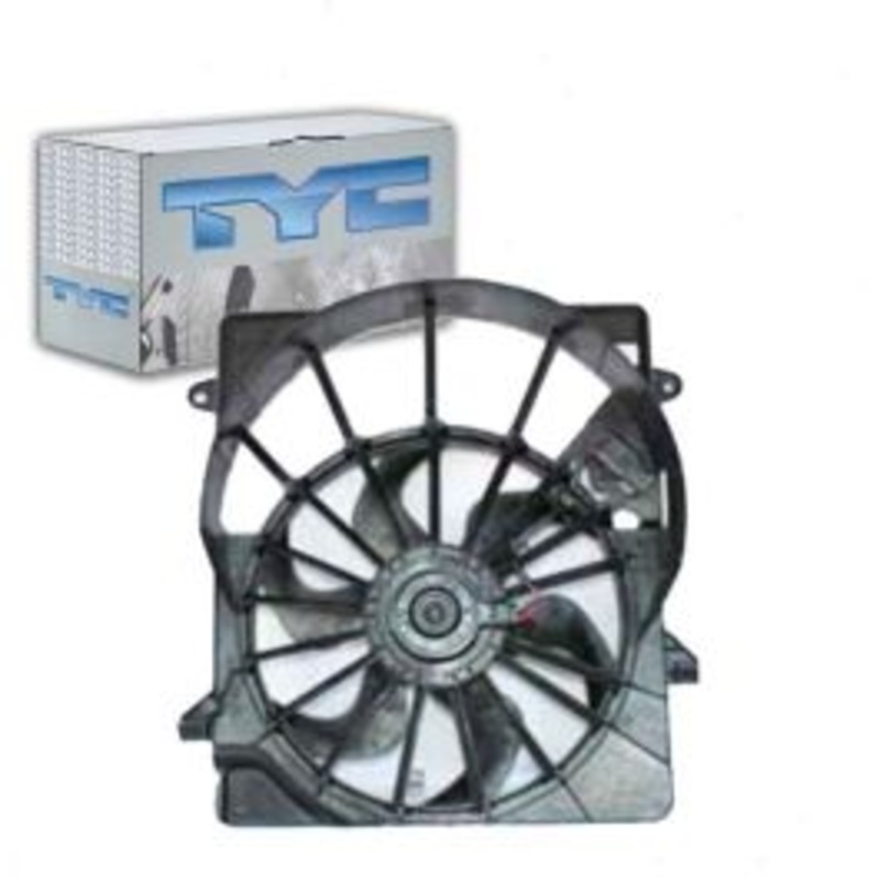 TYC Dual Radiator & Condenser Fan Assembly for 2008-2012 Jeep Liberty