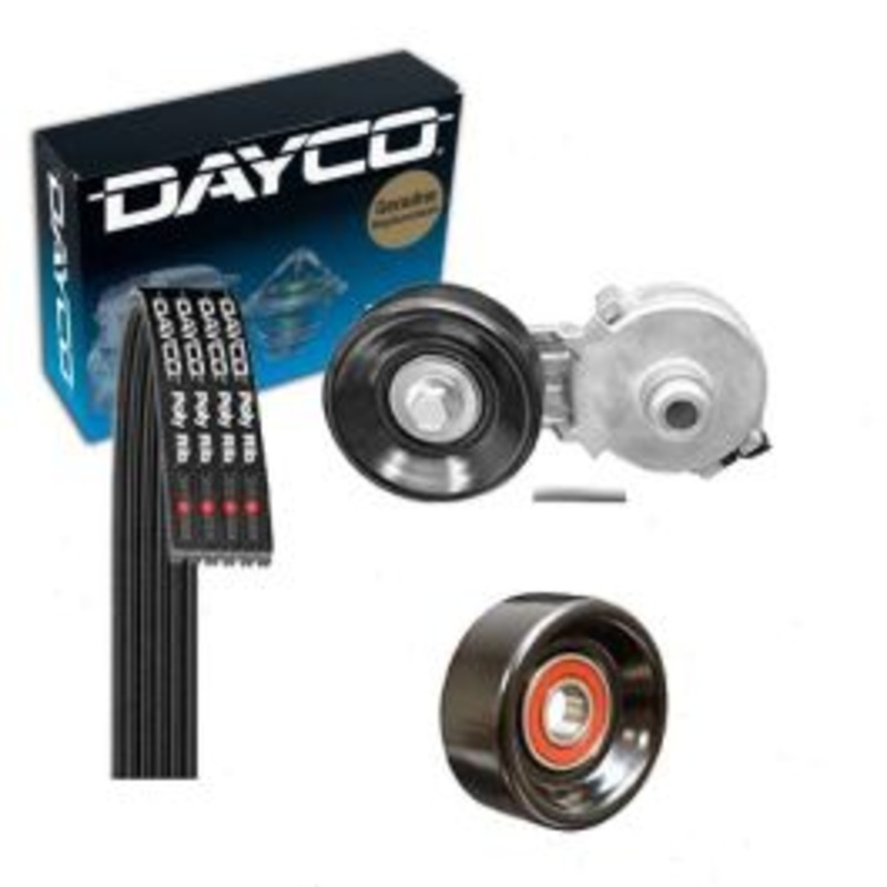 Dayco Main Drive Serpentine Belt Drive Component Kit for 1990-1995 Chevrolet C3500 5.7L V8