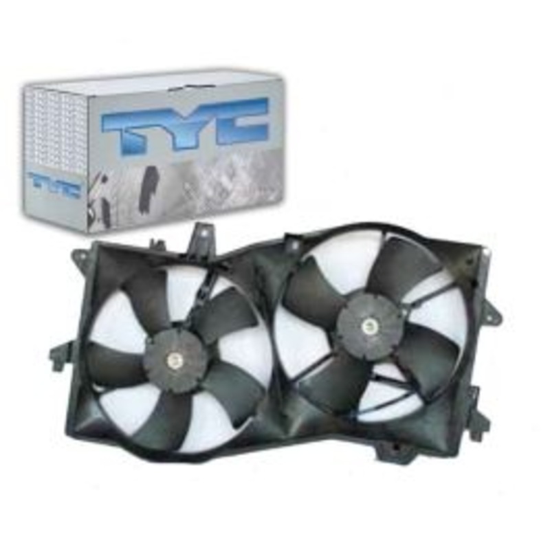TYC 621090 Dual Radiator & Condenser Fan Assembly