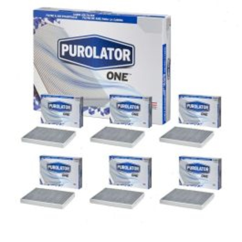 6 pc Purolator ONE C31391C Cabin Air Filters
