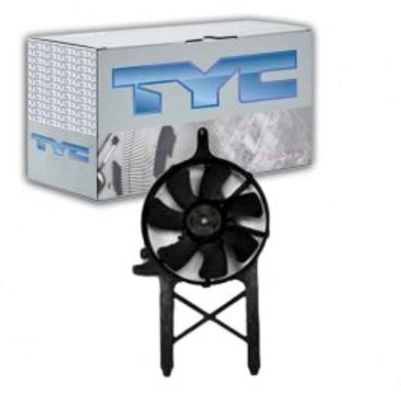 TYC Right AC Condenser Fan Assembly for 2008-2016 Nissan Frontier 2.5L L4