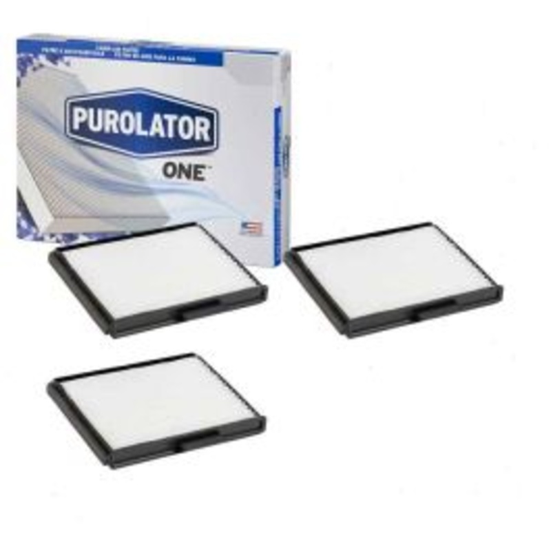 3 pc Purolator ONE C45384 Cabin Air Filters