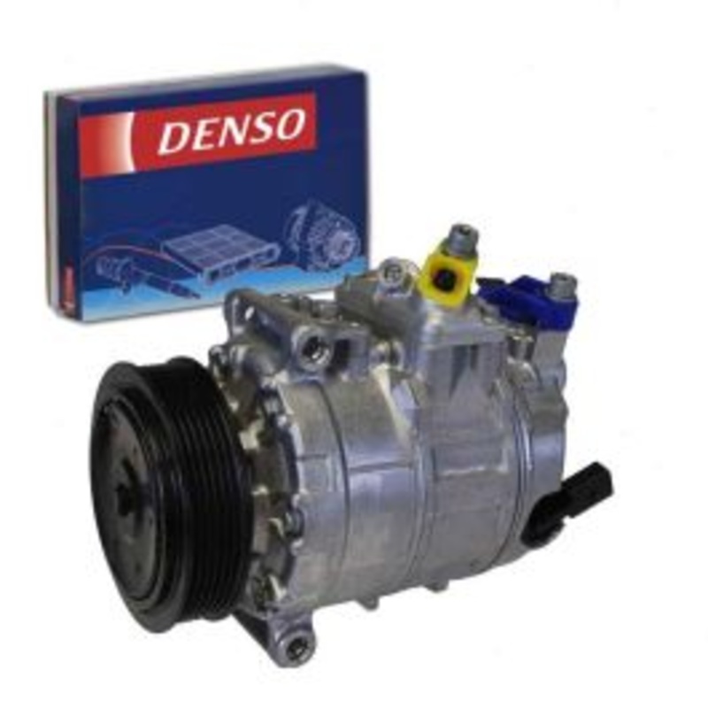DENSO AC Compressor & Clutch for 2009-2016 Volkswagen CC 2.0L 3.6L L4 V6