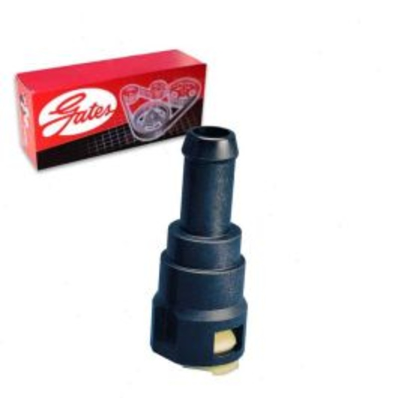 Gates Quick-Lok Heater To Engine HVAC Heater Hose Connector for 2000-2002 Ford E-350 Econoline Club Wagon 7.3L V8