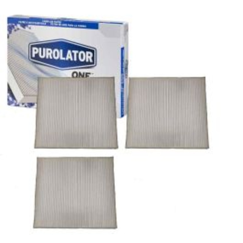 3 pc Purolator ONE C45527 Cabin Air Filters