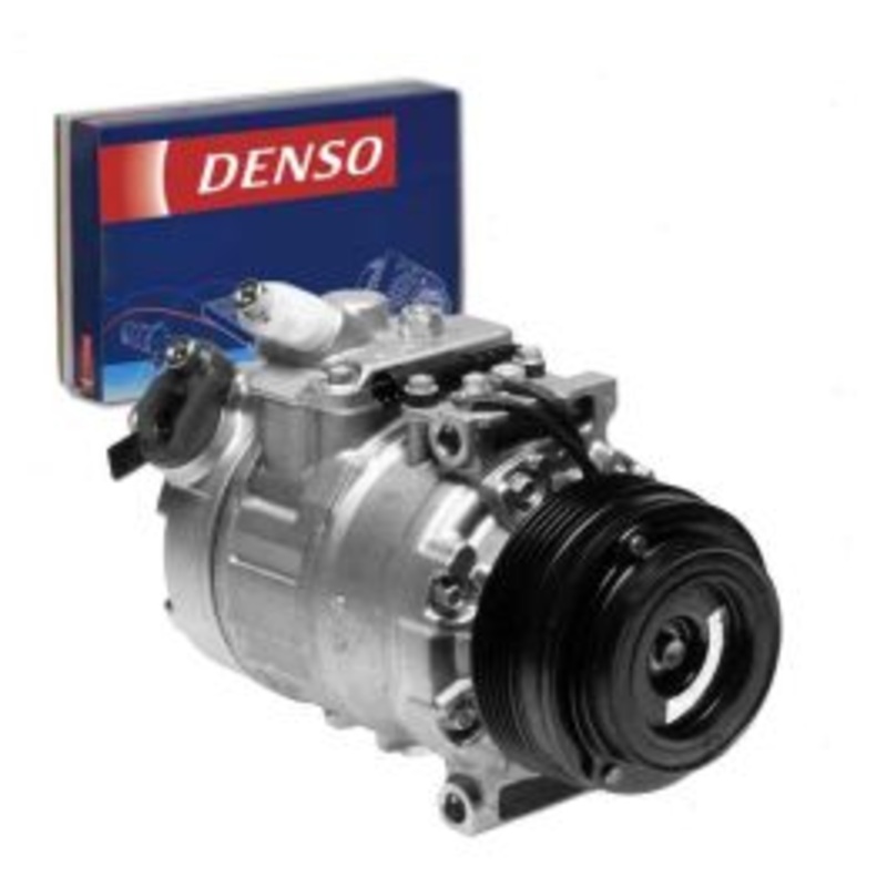 DENSO AC Compressor & Clutch for 2001-2002 BMW 325i 2.5L L6
