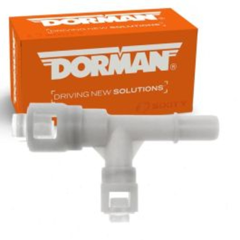 Dorman Aux Heater HVAC Heater Hose Connector for 2000-2014 GMC Yukon 4.8L 5.3L V8