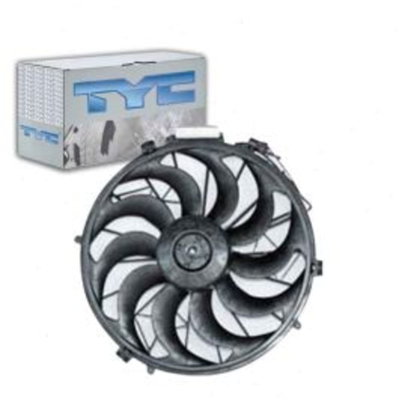 TYC AC Condenser Fan Assembly for 1988-1992 BMW 735i