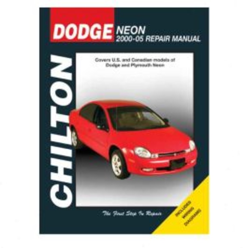 Chilton 20601 Repair Manual Dodge Neon 2000-05