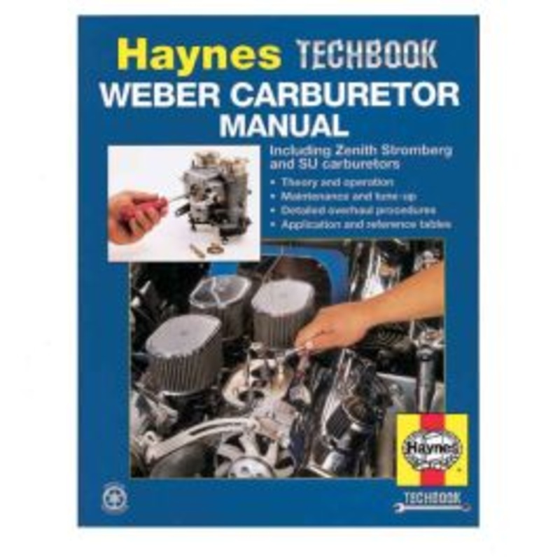 Haynes 10240 Repair Manual Weber Carburetor Haynes Techbook
