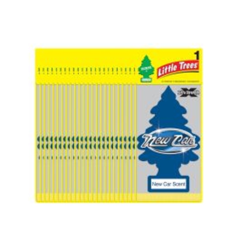 Little Trees X-tra Strength New Car Scent Large Air Freshener - 24 pack