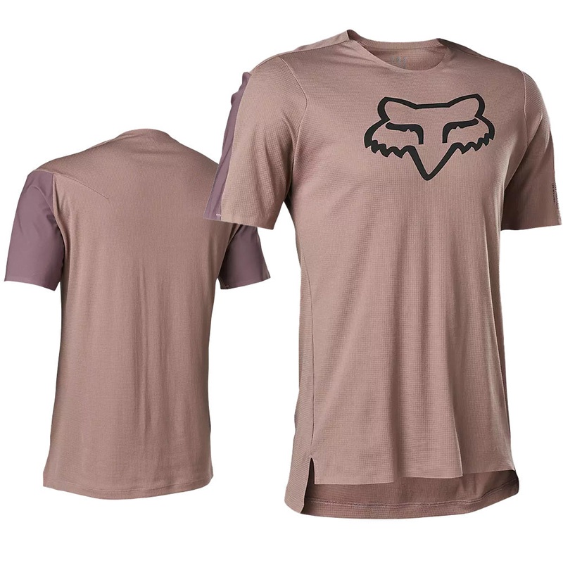 Fox Flexair Delta Short Sleeve Jersey - XL - Plum Perfect