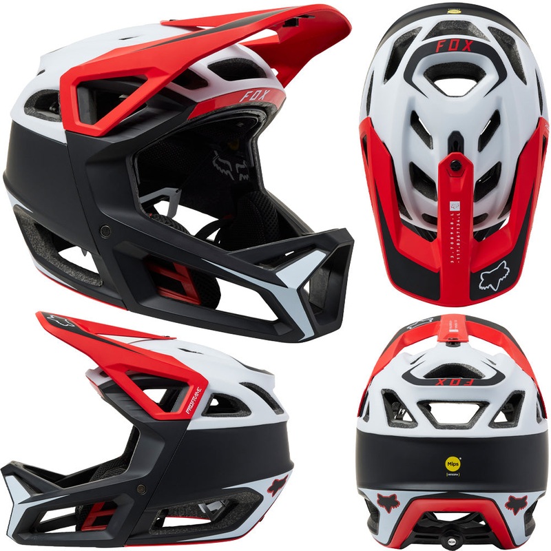 Fox Proframe RS MIPS Helmet - M - Sumyt Black - Red