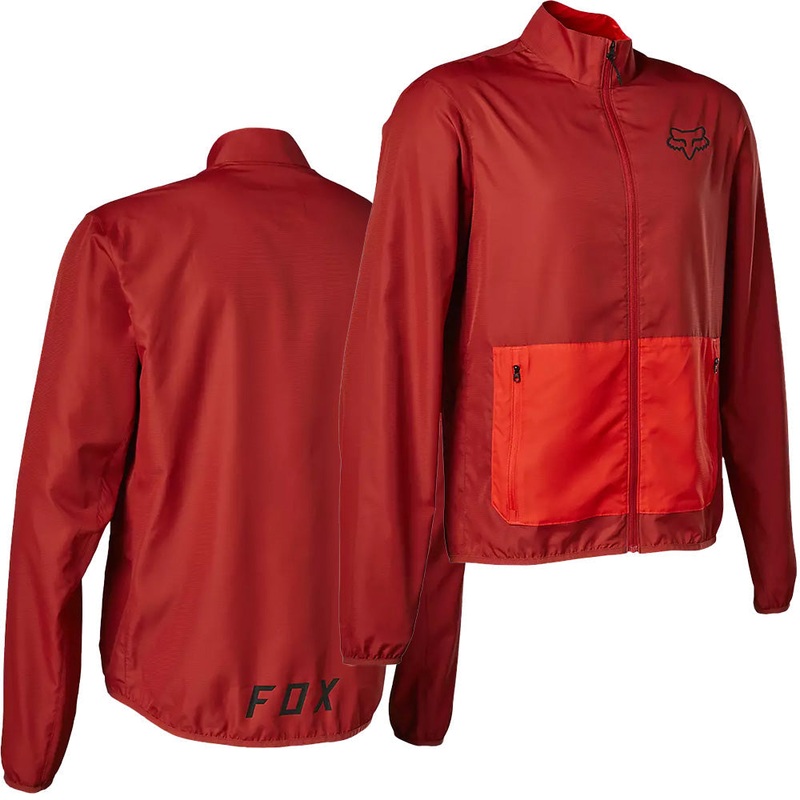 Fox Ranger Wind Jacket - L - Red Clay